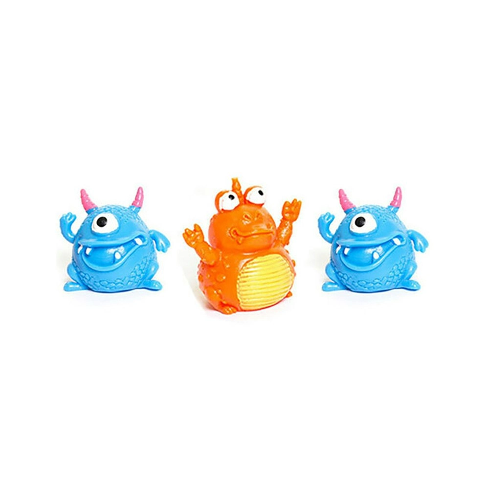 3x Fumfings Novelty 8cm Sticky Monsters Collectibles Fun Toy Kids/Child 3y+ Asst