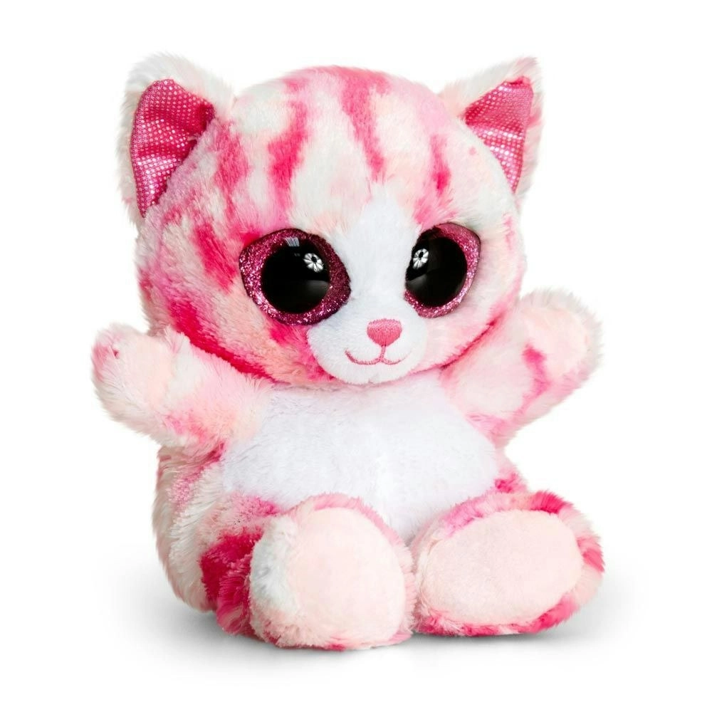 Animotsu 15cm Cat Kids/Toddler/Children Soft Animal Plush Stuffed Toy 3y+ Pink