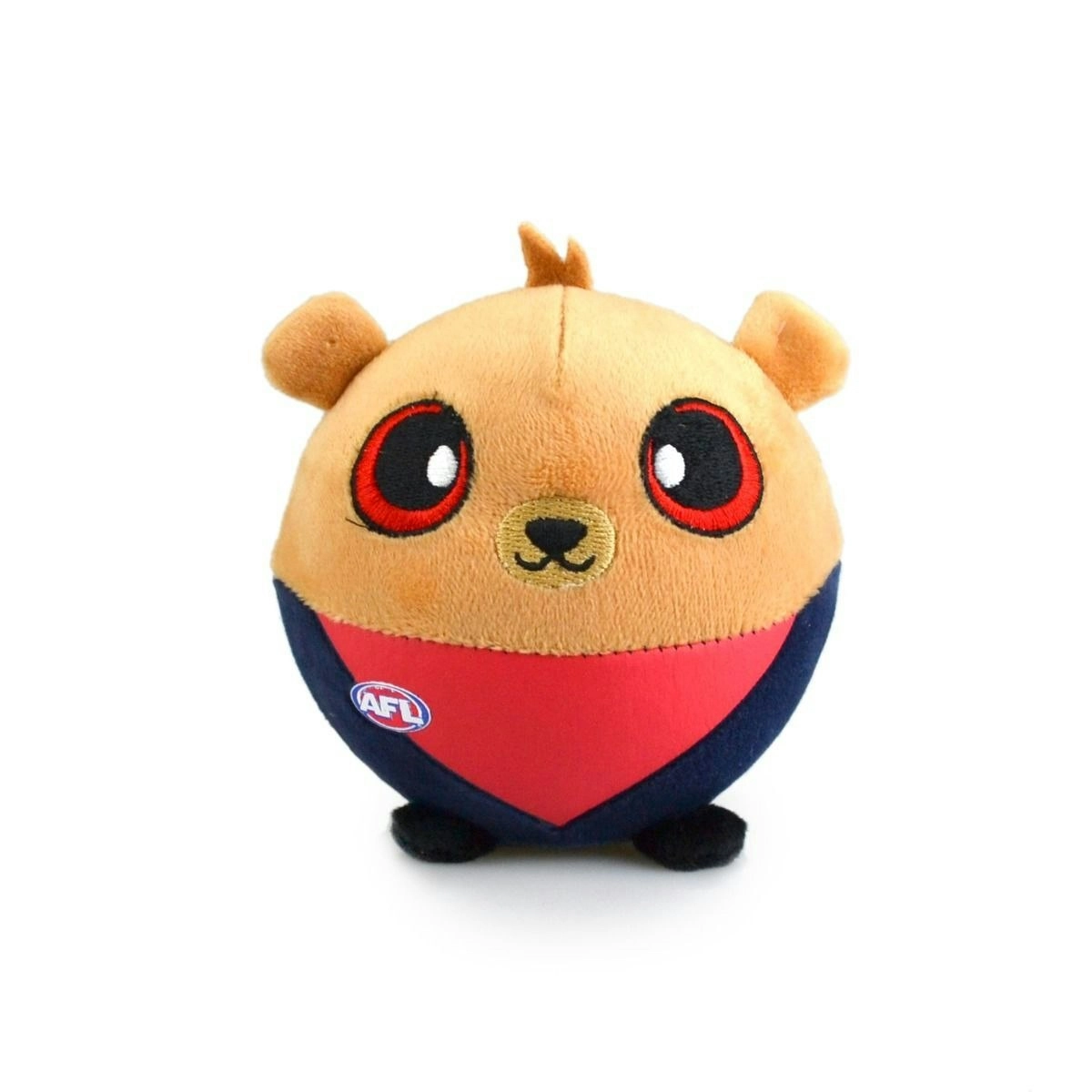 AFL Squishii Melbourne Kids/Children 10cm Footy Team Soft Collectible Toy 3y+