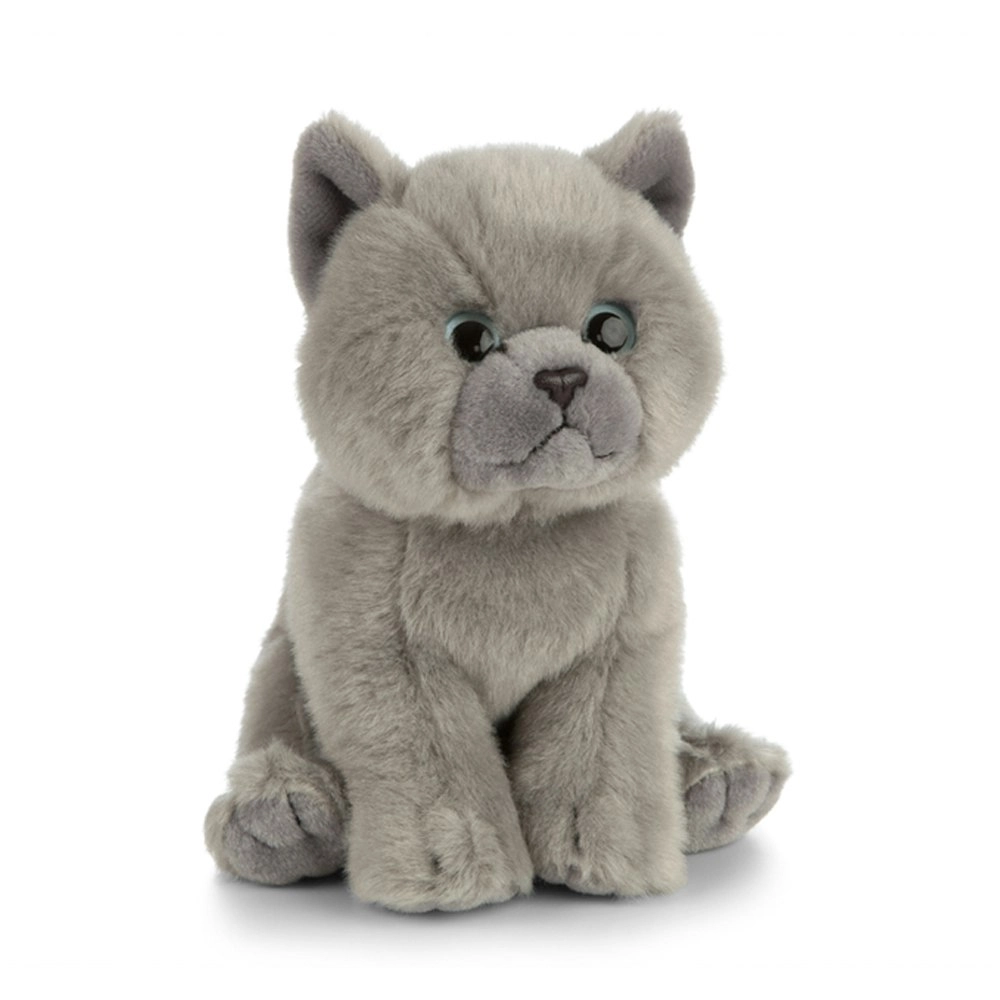 Living Nature British Grey Shorthair Kitten 16cm Toys Baby/Infant/Children 0m+