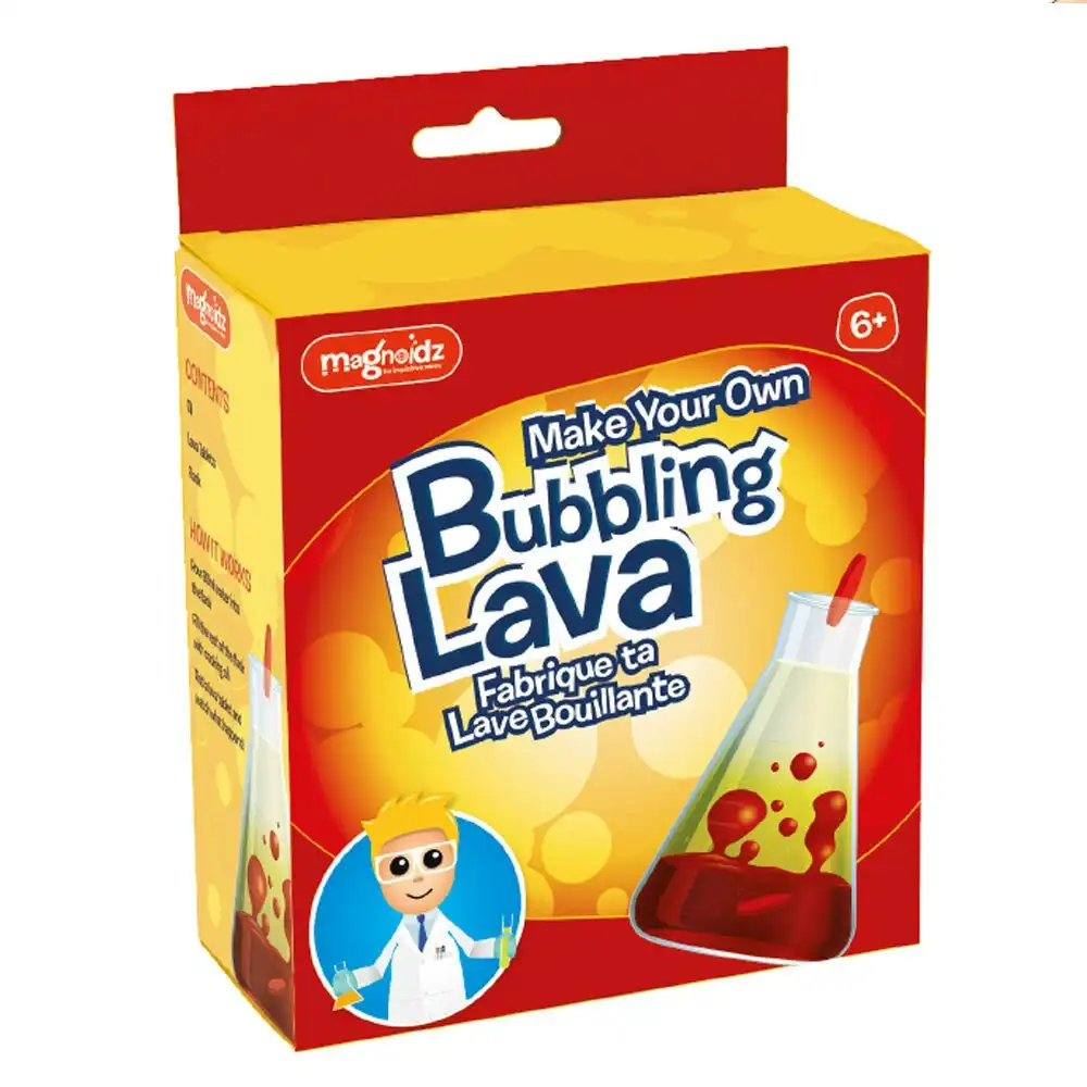 Magnoidz Bubbling Lava Experiment Kit 17cm Kids/Children 6y+ Learning Science