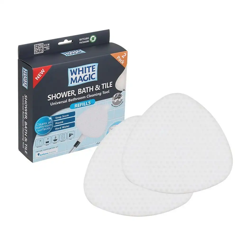 White Magic Shower Bath And Tile Refills   Pack Of 2