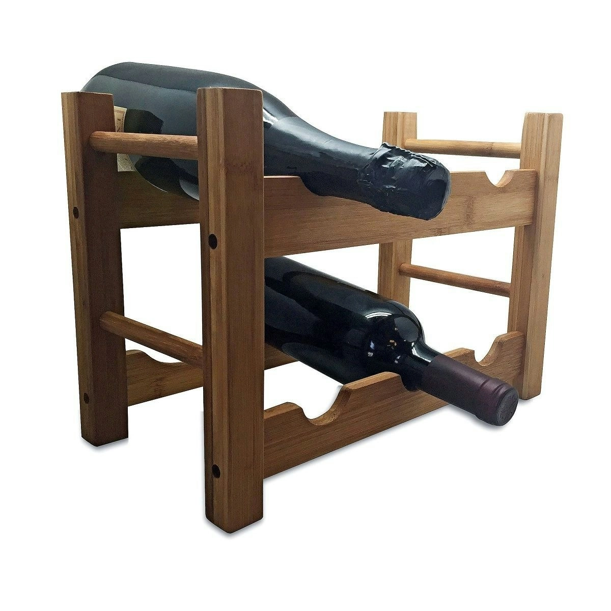 Vin Bouquet 6 Bottle Bamboo Wine Rack