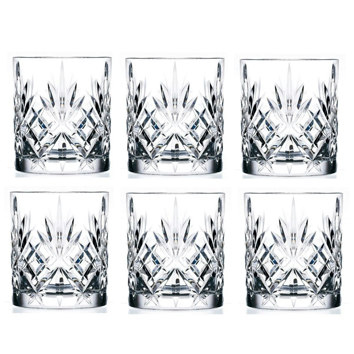 RCR MELODIA CRYSTAL LIQUOR GLASSES 310ml - SET OF 6