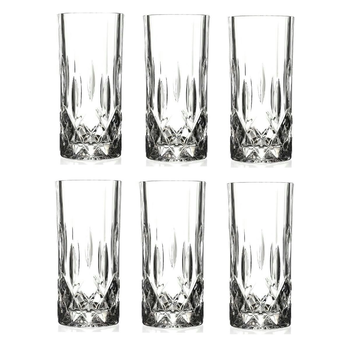 RCR OPERA HIGHBALL TUMBLER GLASSES 350ml - SET OF 6