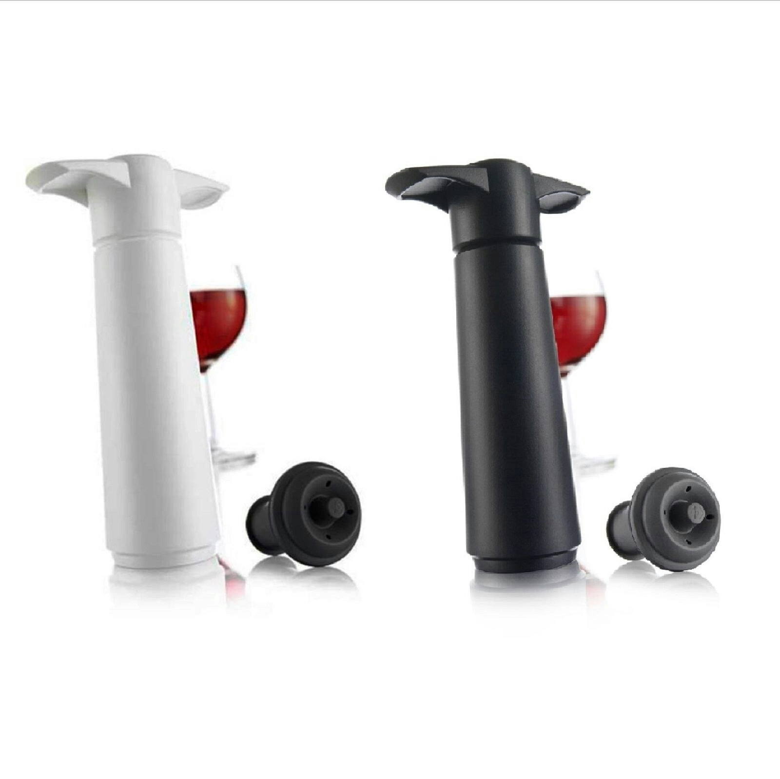 Vacu Vin Wine Saver   White Or Black