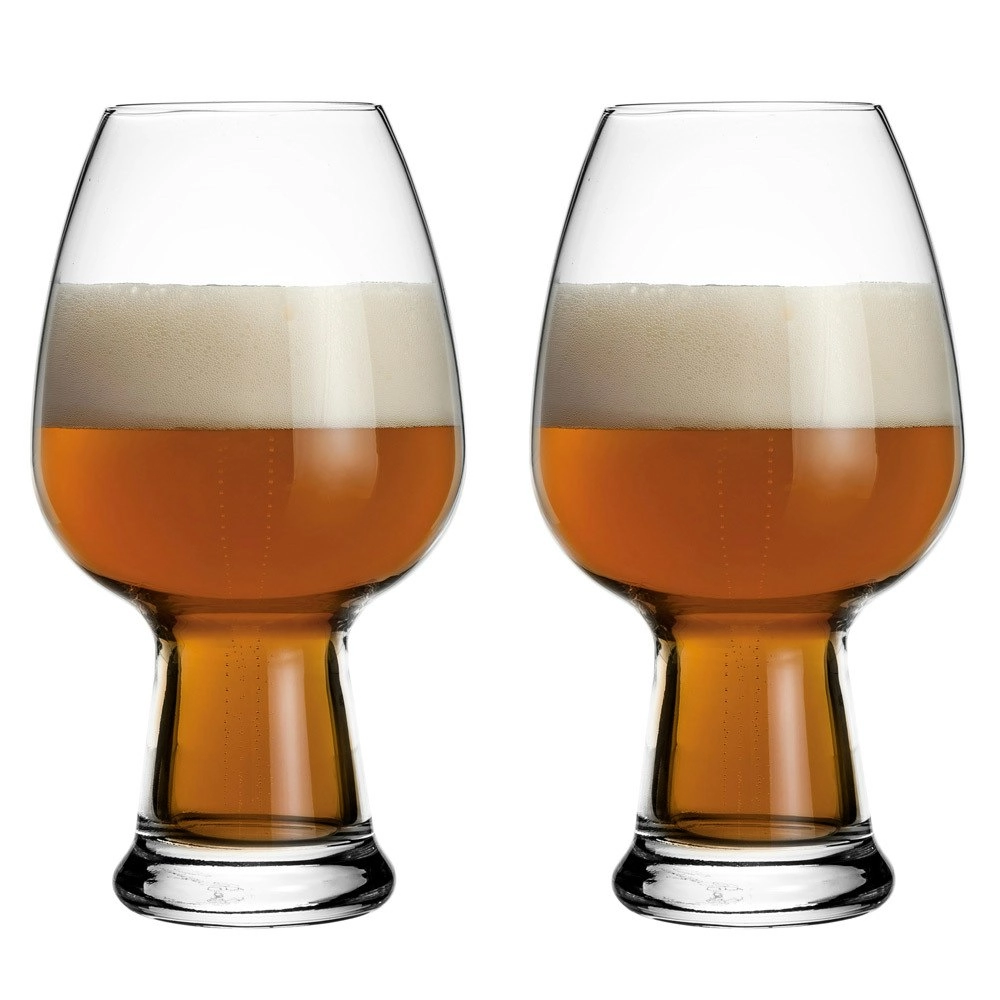 Luigi Bormioli Birrateque 2 Piece Wheat Beer Glass Set