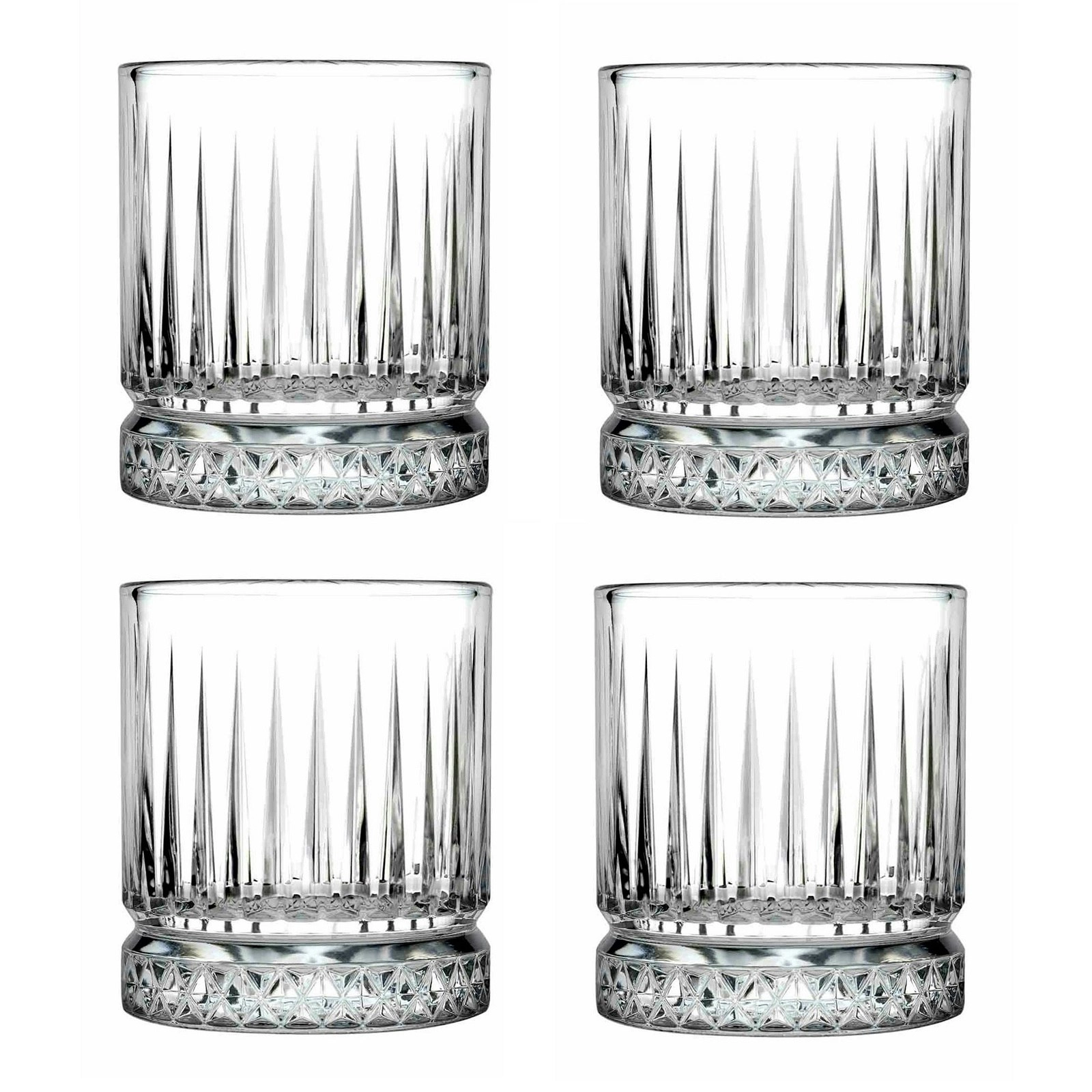 Pasabahce ELYSIA WHISKY TUMBLER 355ml - Set of 4