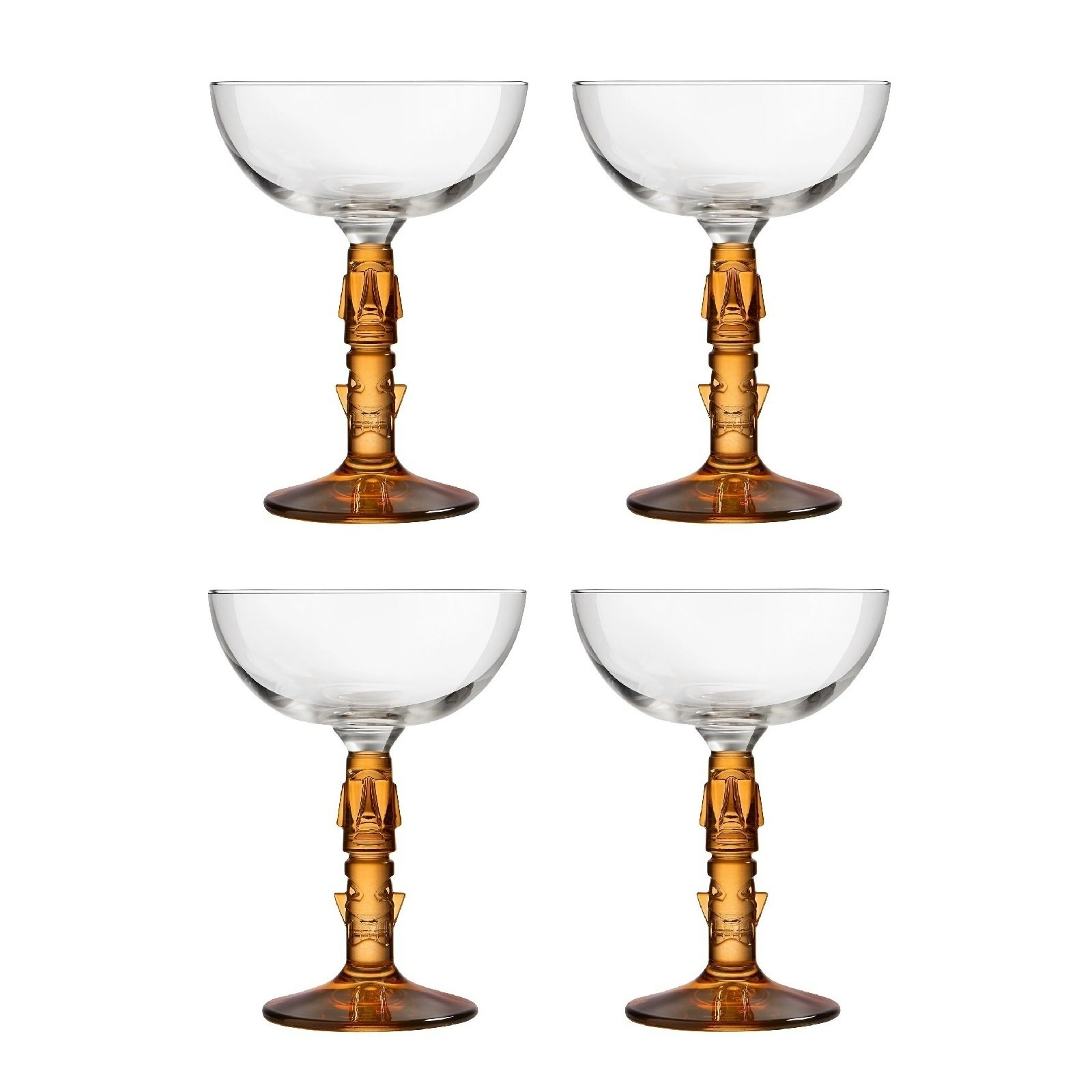 Libbey TIKI COUPE GLASS 250ml - Set of 4