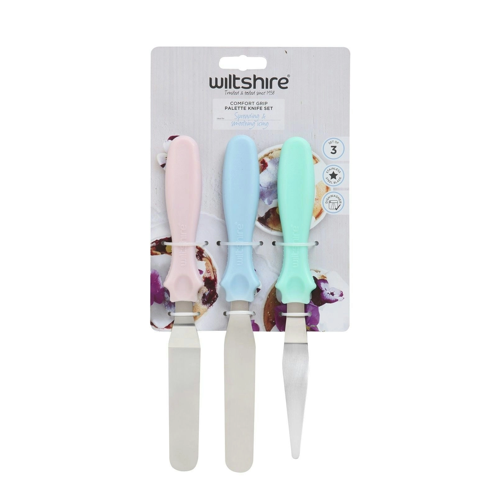 Wiltshire Comfort Grip Palette Knife Set