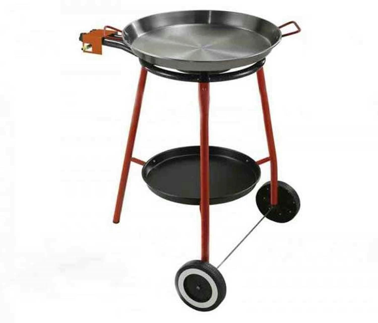 ANDREU PAELLA GAS BURNER SET WITH WHEELS 46cm