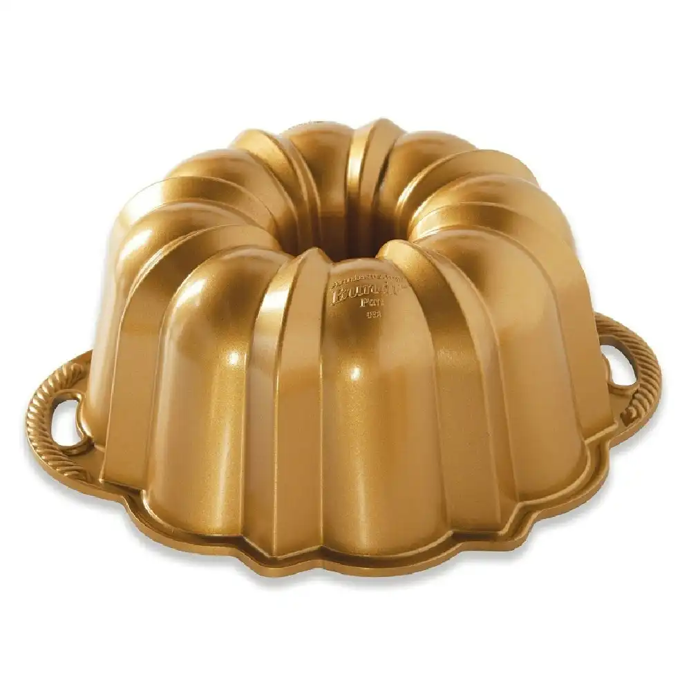 NORDIC WARE CAST ALUMINIUM GOLD ANNIVERSARY BUNDT PAN 25cm