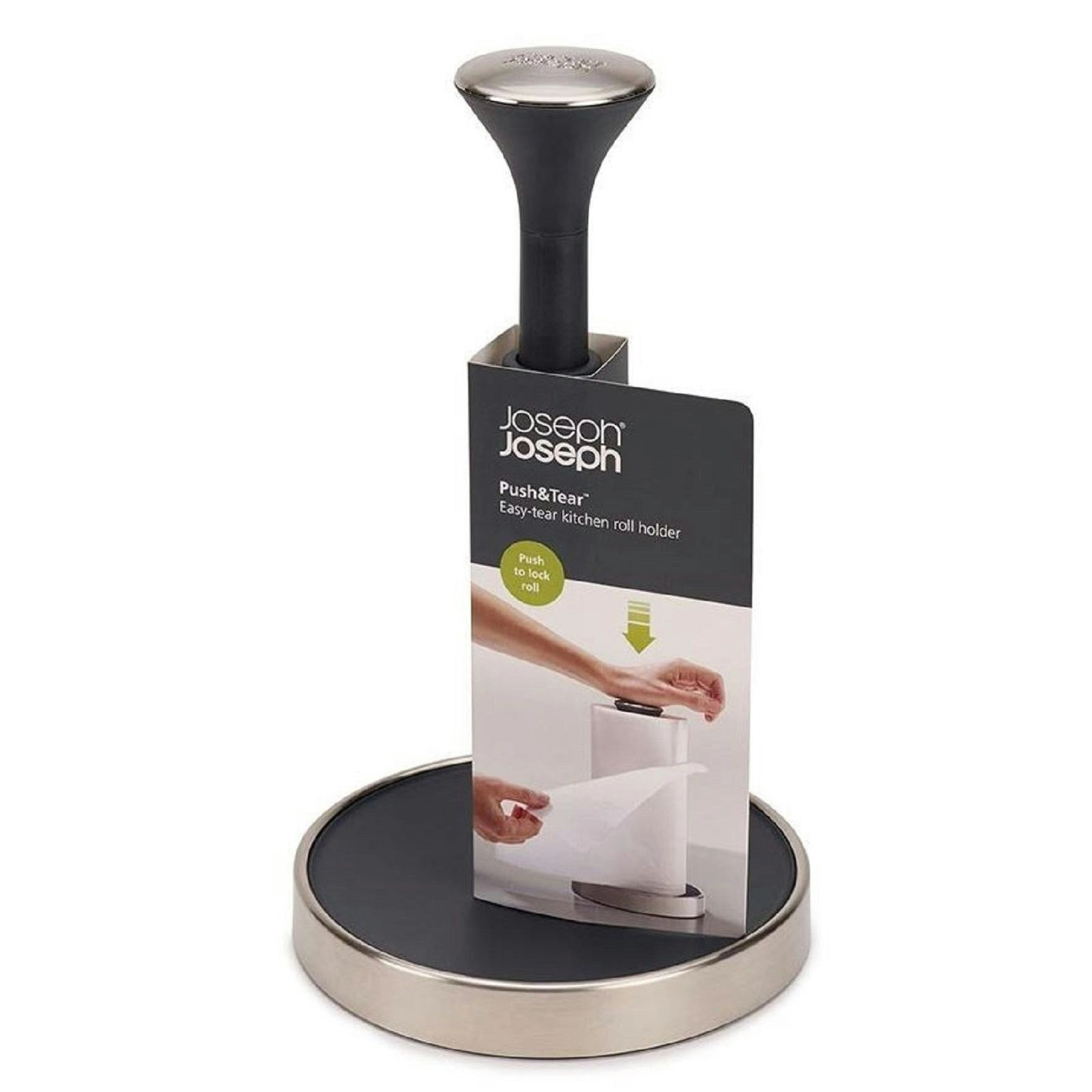 Joseph Joseph Push & Tear Kitchen Roll Holder