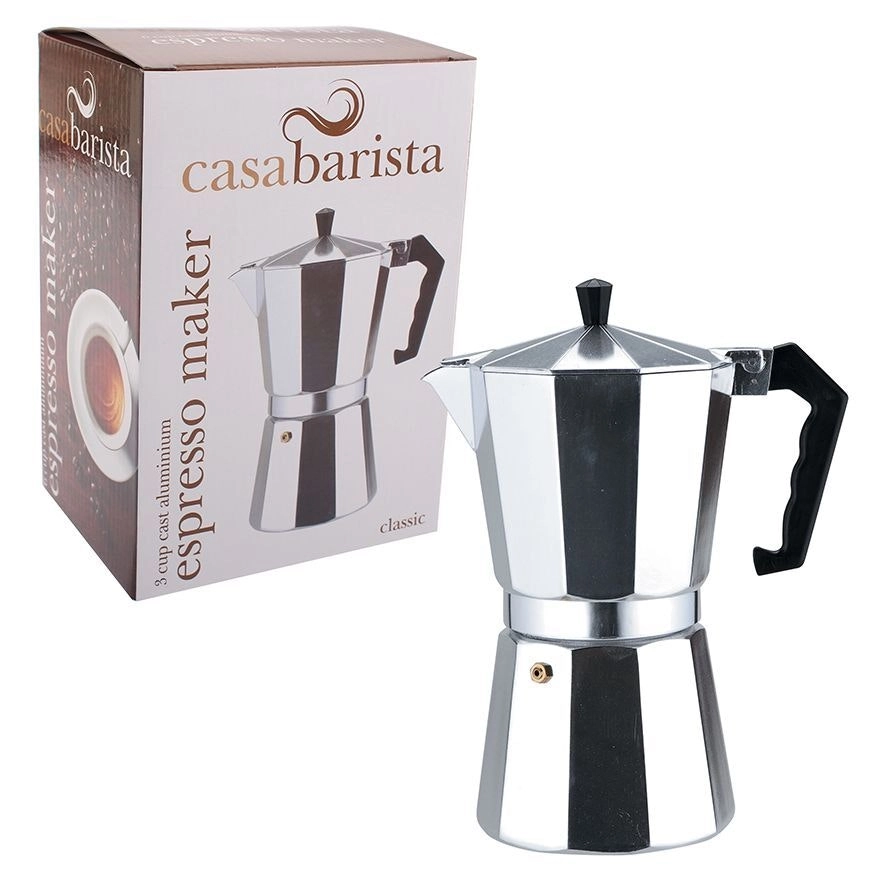 Casabarista Classic 3 Cup Aluminium Espresso Maker