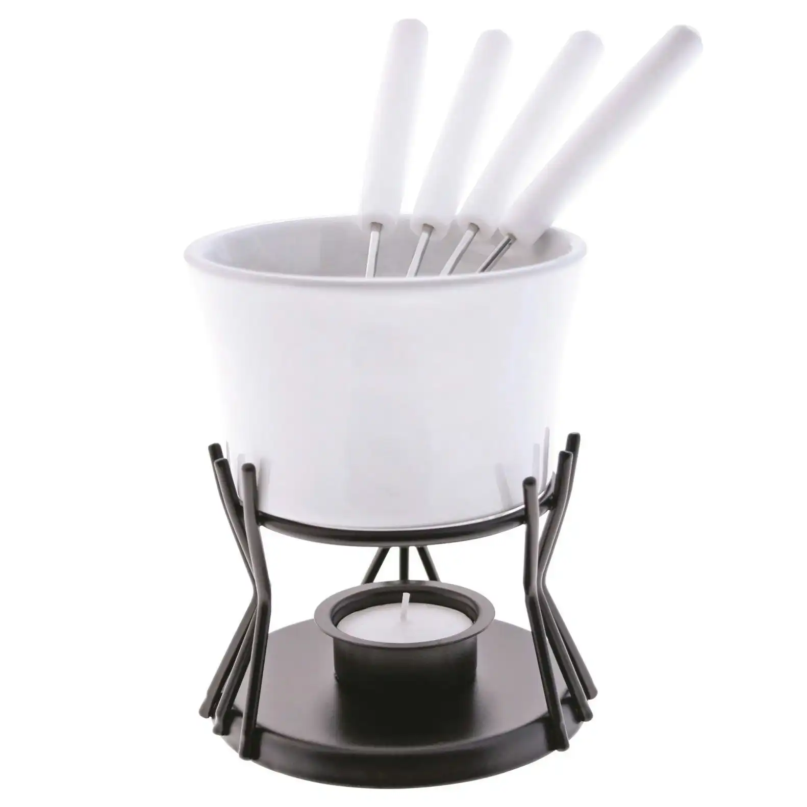 Swissmar Kindle 7 Piece Ceramic Fondue Set