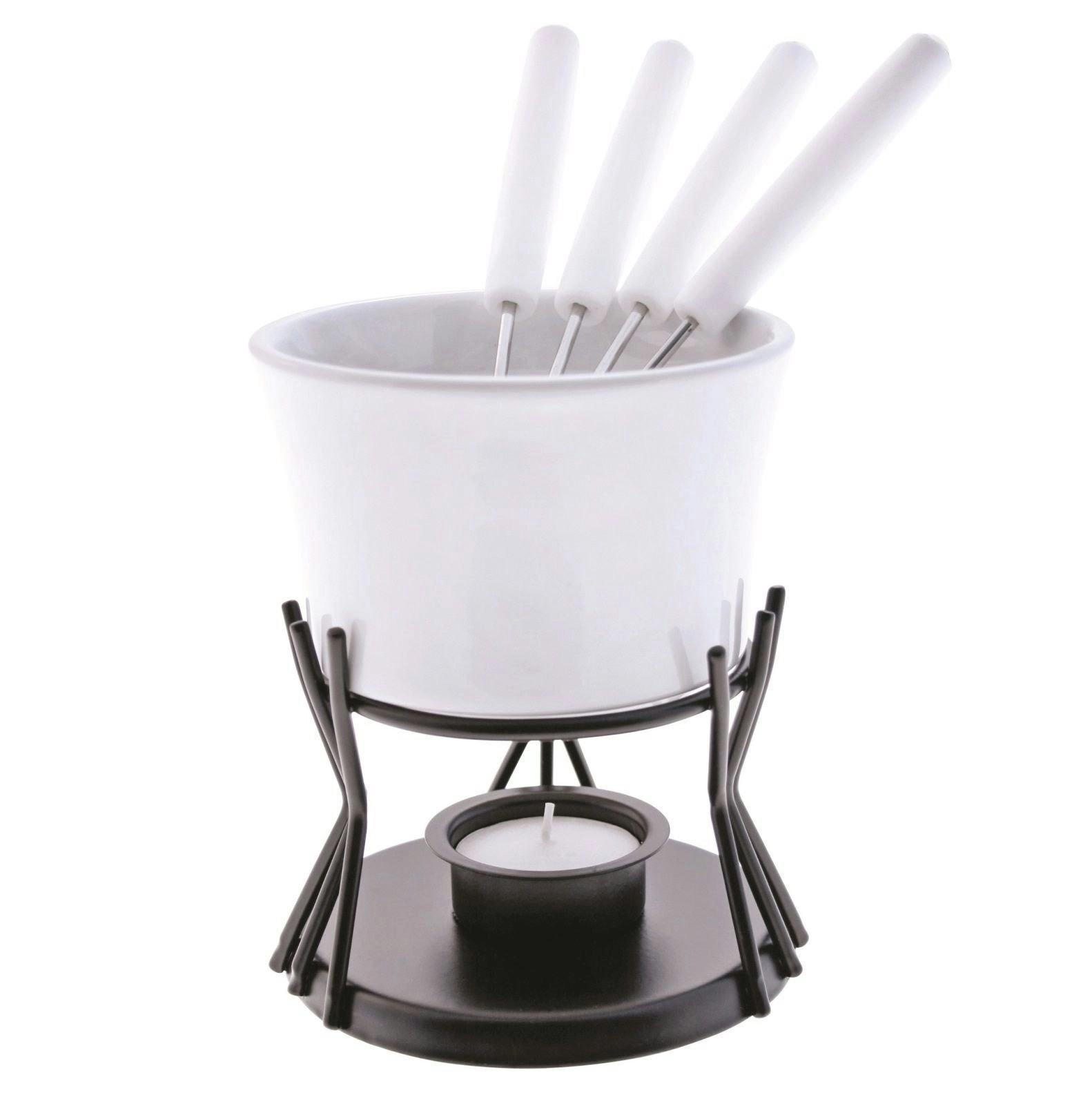 Swissmar Kindle 7 Piece Ceramic Fondue Set