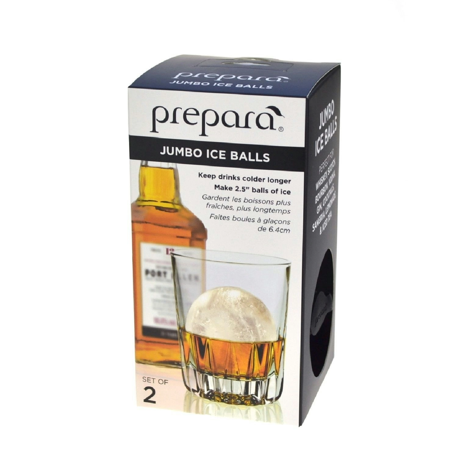 Prepara Jumbo Ice Cube Balls   Set Of 2