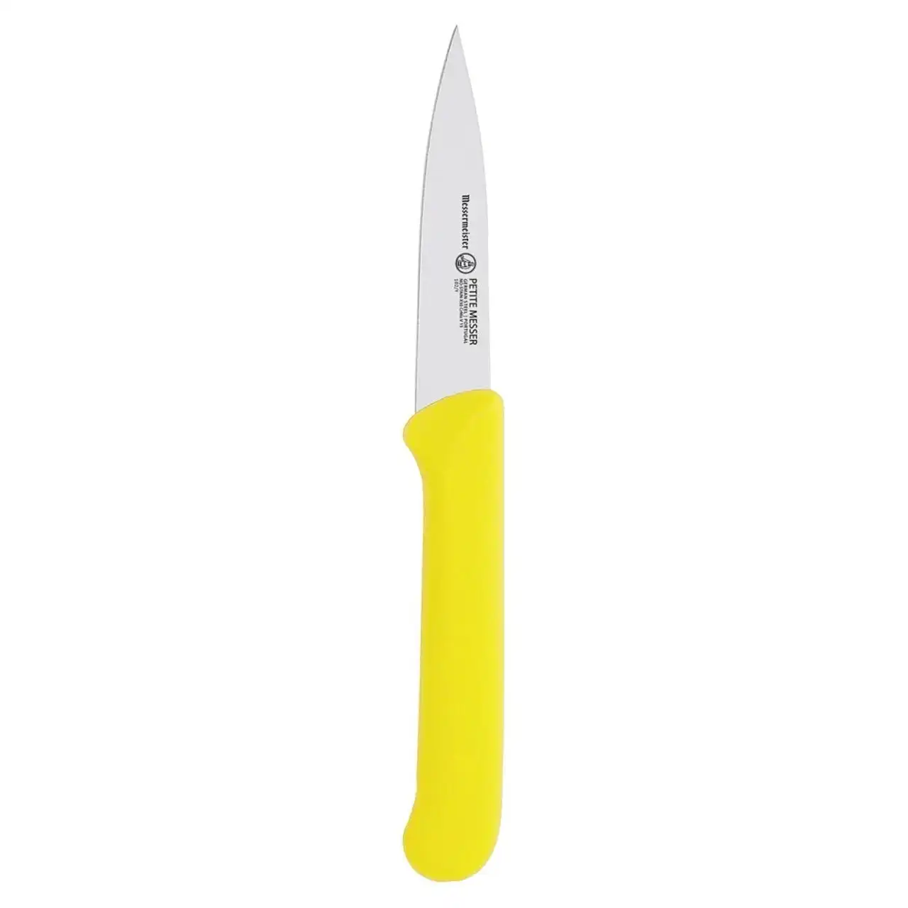 Messermeister Yellow Spear Point Paring Knife 7.6cm