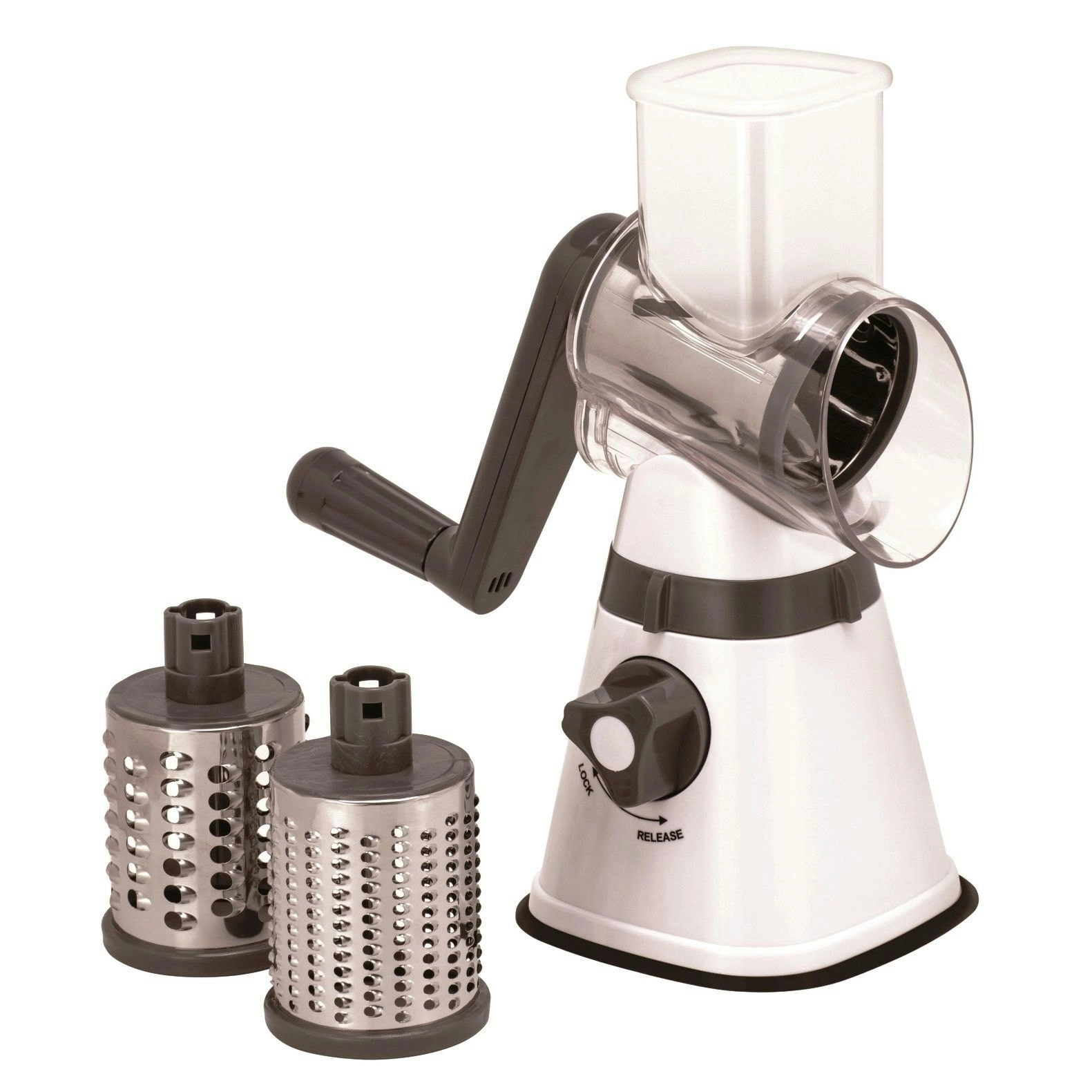 Avanti Tabletop Drum Grater With 3 Blades