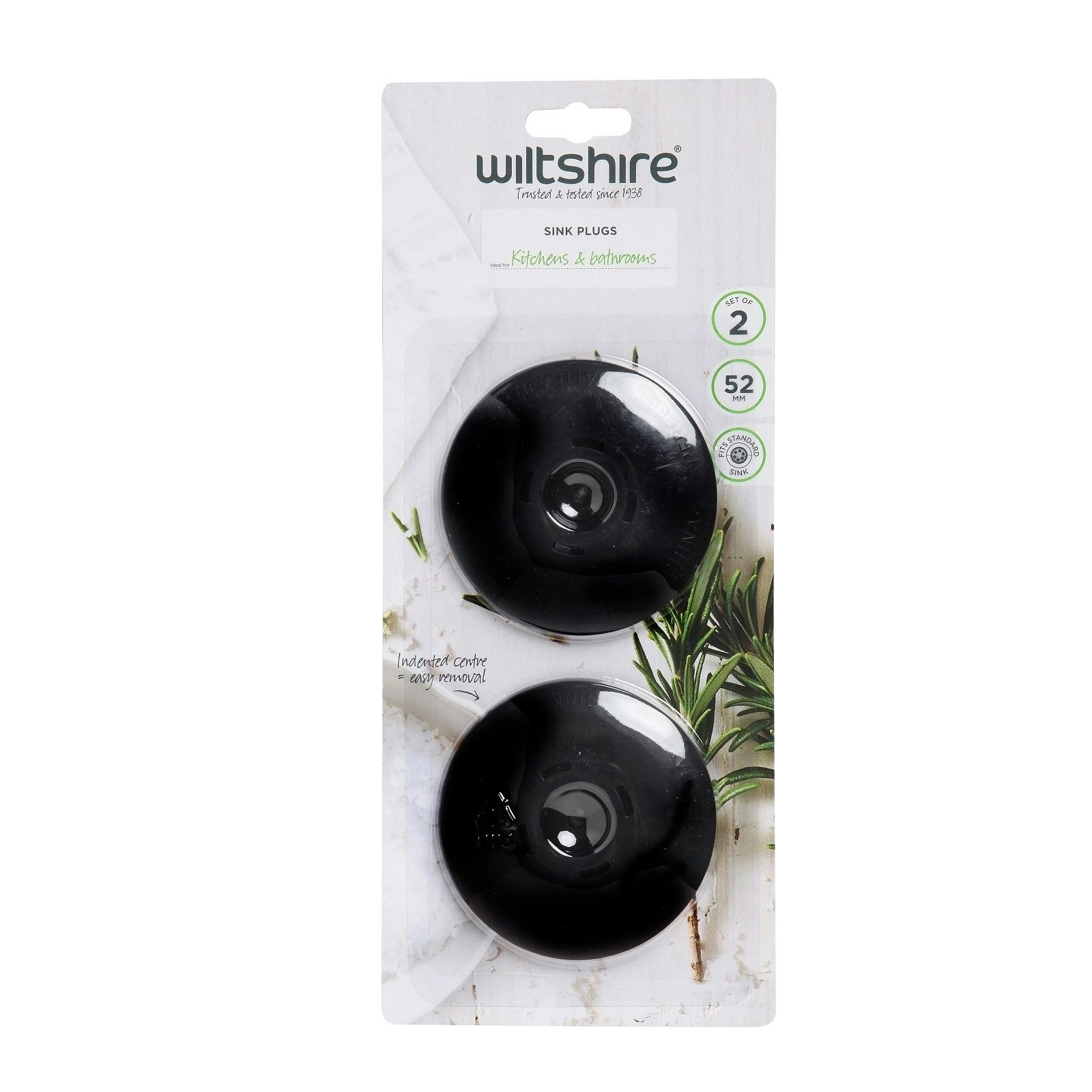 Wiltshire Sink Plugs   Set Of 2