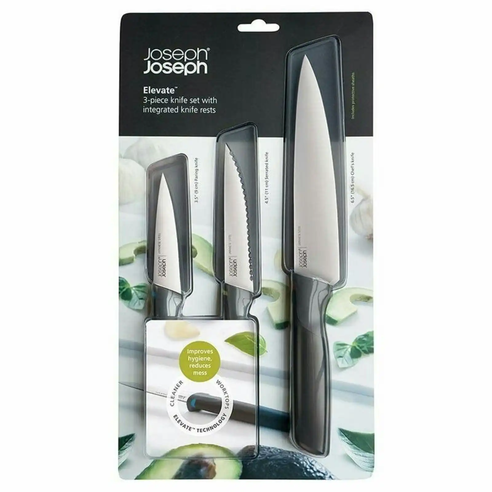 Joseph Joseph Elevate 3 Piece Knife Set