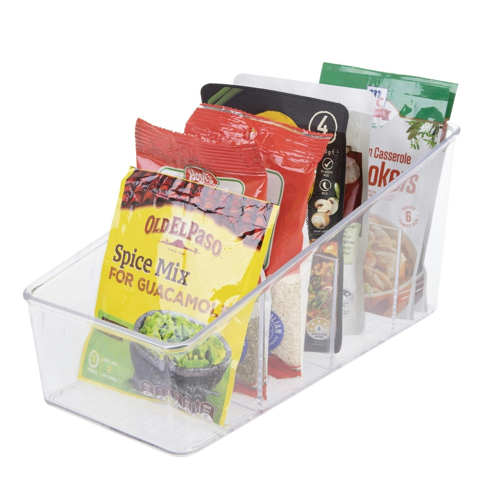 D.Line 4 Compartment Packet Organiser