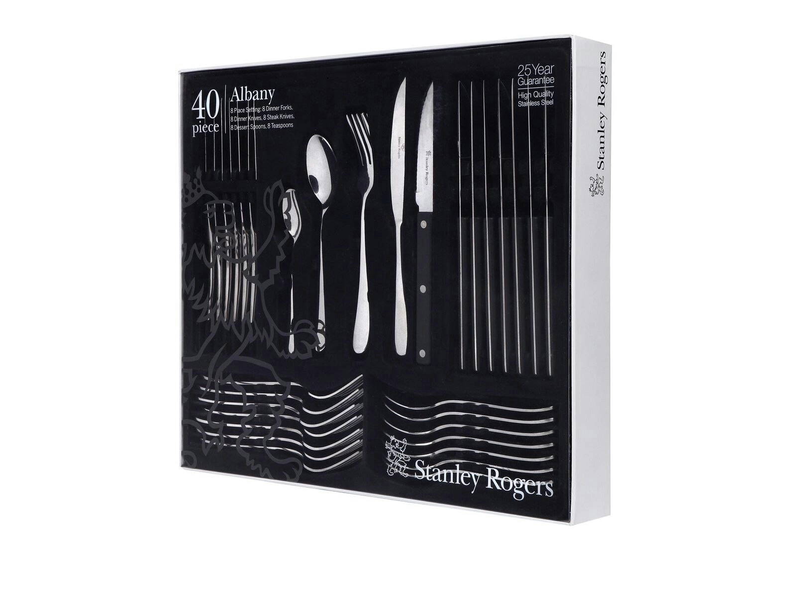 Stanley Rogers 40 Piece Albany Cutlery Gift Boxed Set