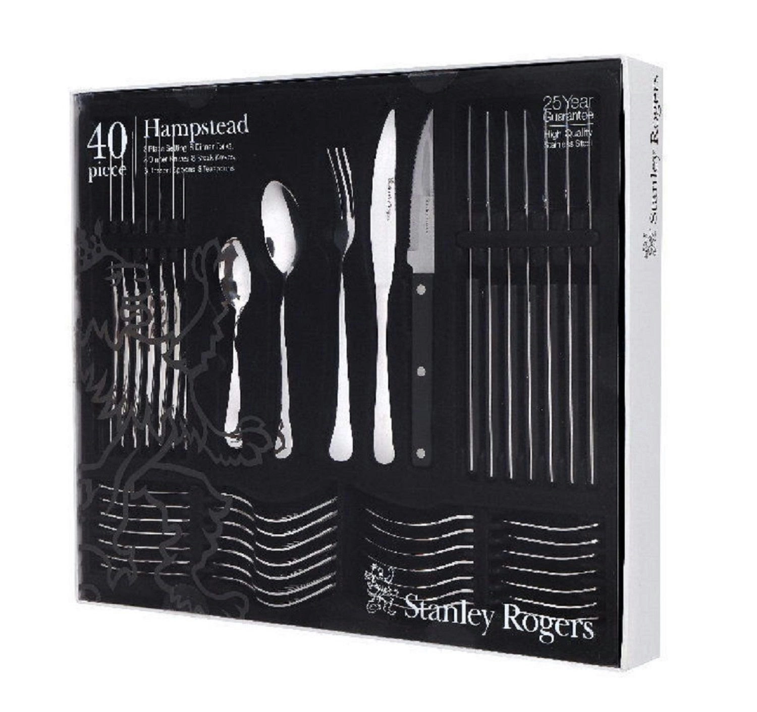 Stanley Rogers 40 Piece Hampstead Cutlery Gift Boxed Set