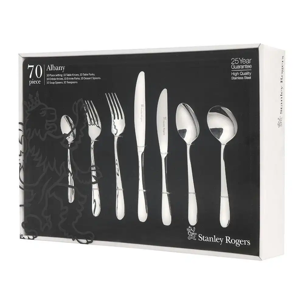 Stanley Rogers 70 Piece Albany Cutlery Gift Box Set