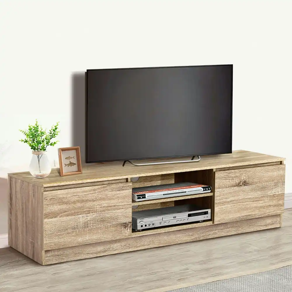 Artiss TV Cabinet Entertainment Unit 160cm Pine Charles