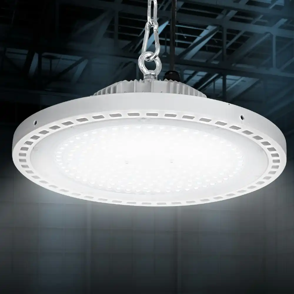 Leier LED High Bay Lights 150W UFO Industrial Shed Warehouse Factory Lamp White