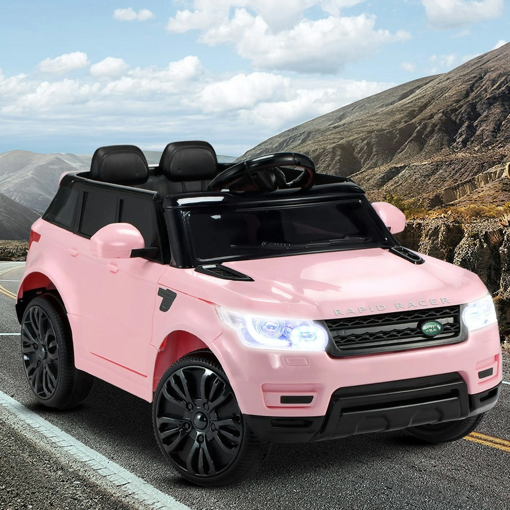 Rigo Kids Electric Ride On Car SUV Range Rover-inspired Cars Remote 12V Pink