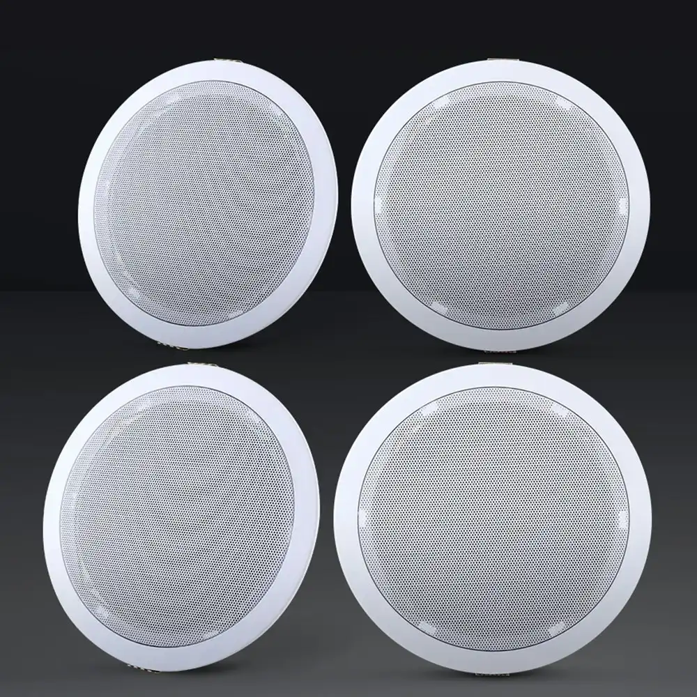 Giantz 6''Ceiling Speakers In Wall Speaker Home Audio Stereos Tweeter 4pcs