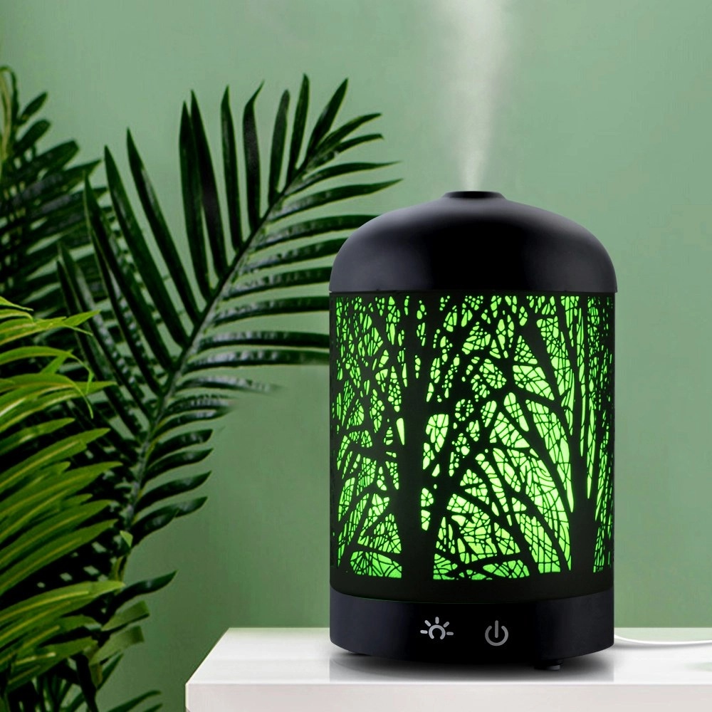 Devanti Aroma Diffuser Aromatherapy Black 160ml