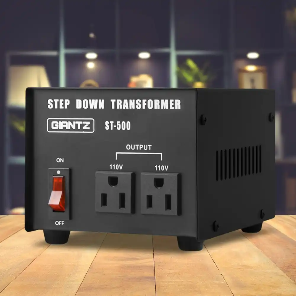 Giantz Step Down Transformer 500W 240V TO 110V Stepdown Voltage Converter AU-US