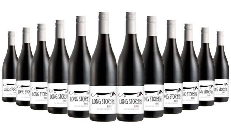 Long Story Short Shiraz 2023 Red Wine - 12 Bottles