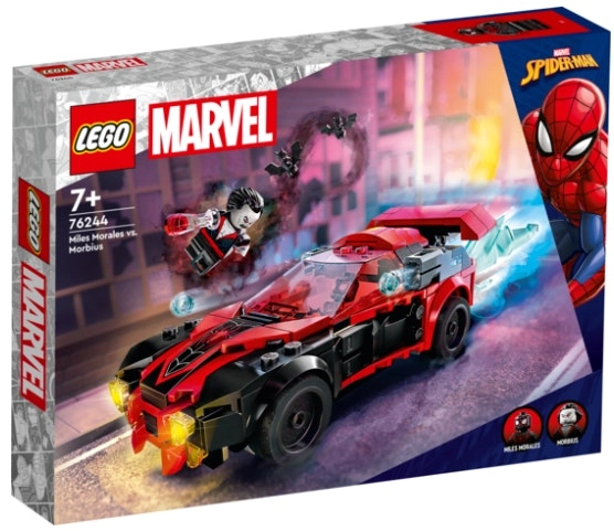 LEGO Miles Morales vs. Morbius 76244