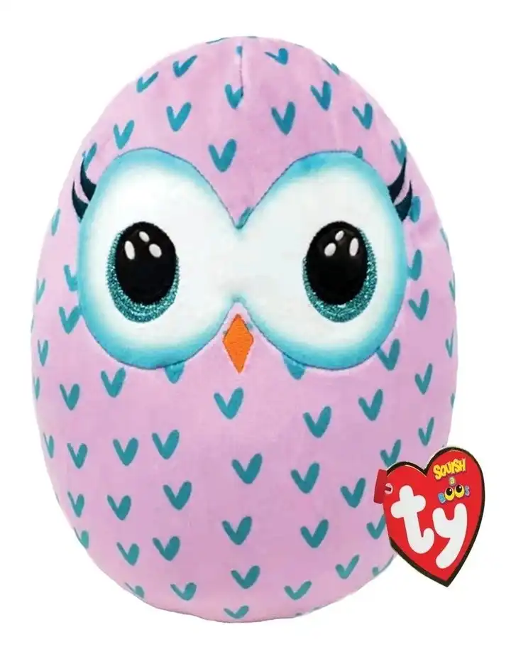 Ty Squish A Boo Mini Winks Owl