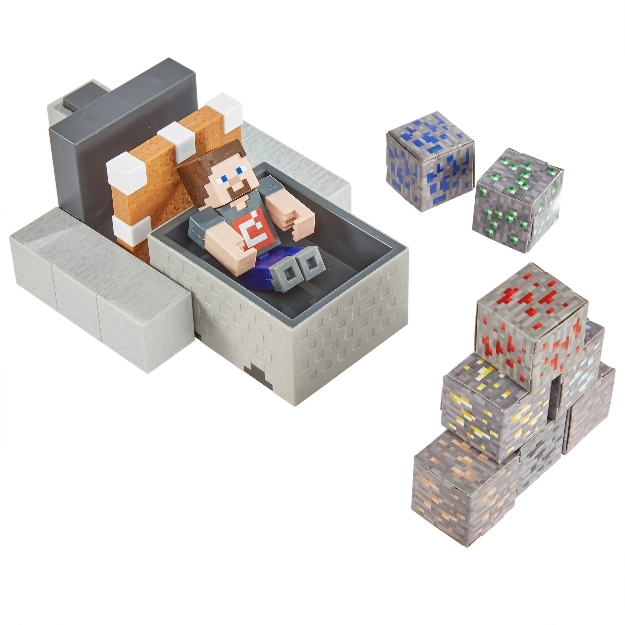 Minecraft Minecart Mayhem Playset