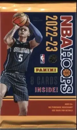 2022-23 Panini NBA Hoops Basketball Retail, Pack