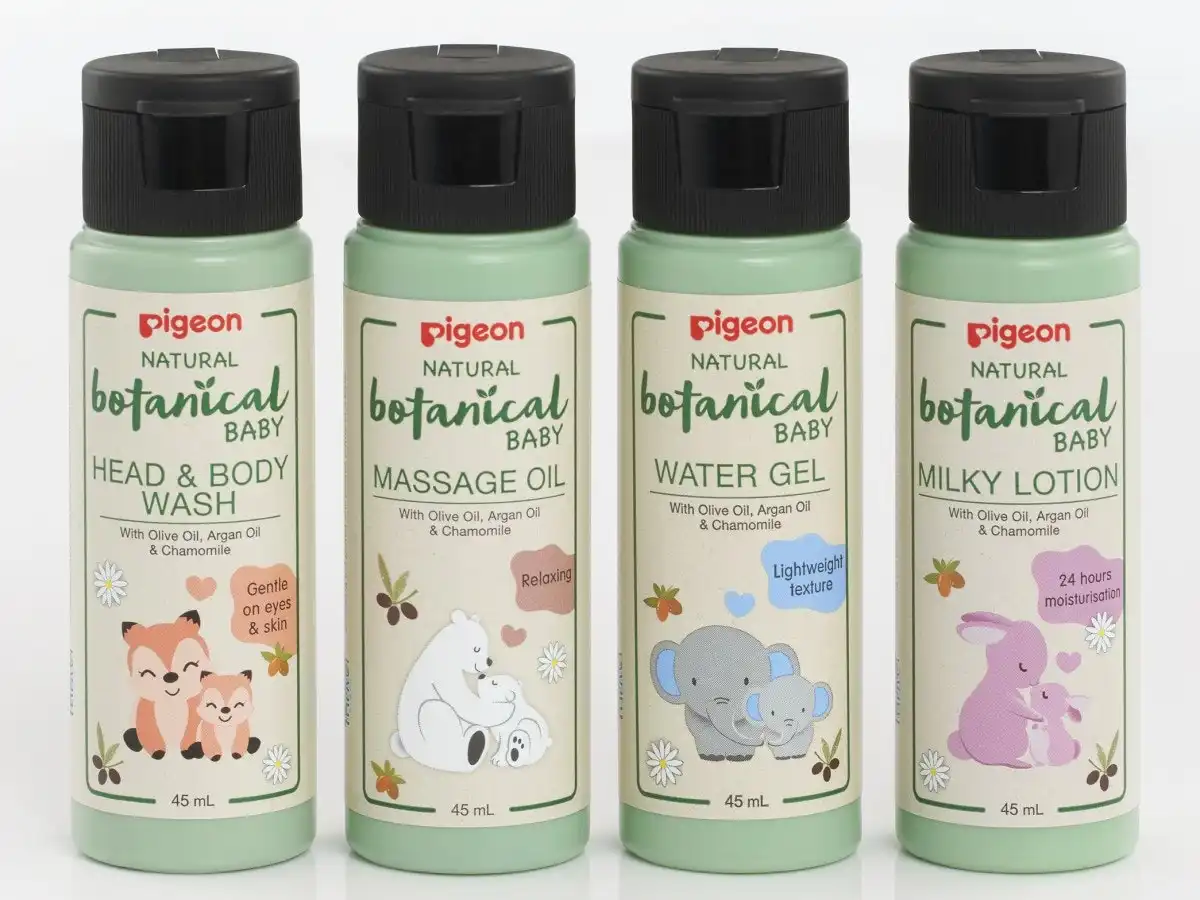 PIGEON Natural Botanical Baby Travel Pack