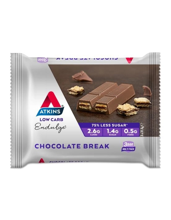 Atkins Endulge Chocolate Break Bar 64g