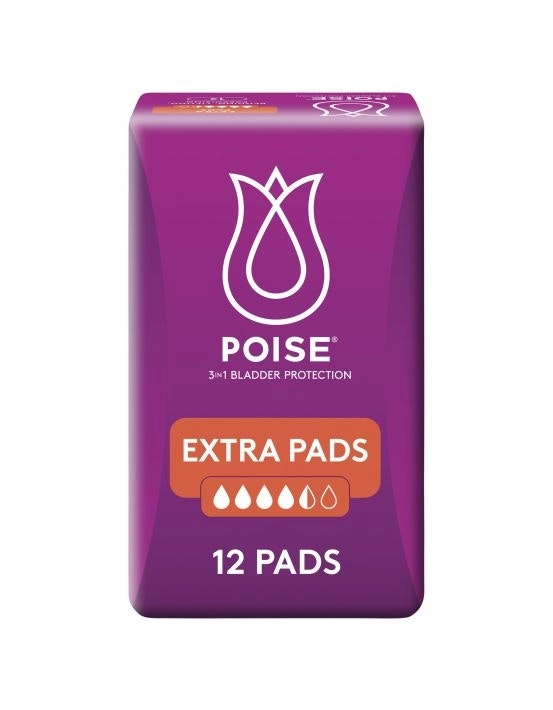 Poise Pads Extra 12 Pack