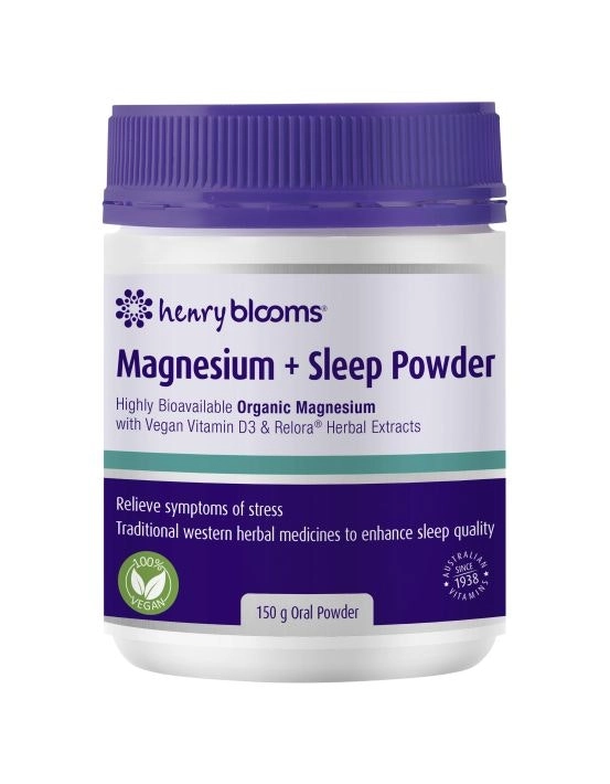 Henry Blooms Magnesium+ Sleep Powder 150g