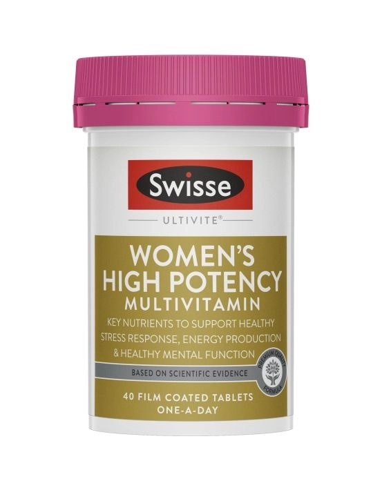 Swisse Ultivite Women's High Potency Multivitamin 40 Tablets