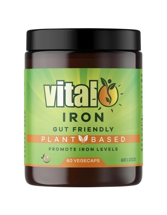 Vital Vegan Iron Vegecaps 60 Capsules