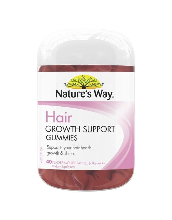 Nature's Way Hair Growth Support Gummies 40 Pack