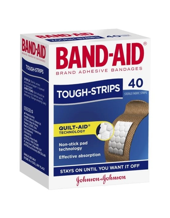 BAND-AID Tough Strips 40 Pack