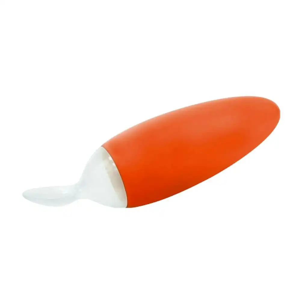 Boon Squirt Feeding Spoon - Tangerine