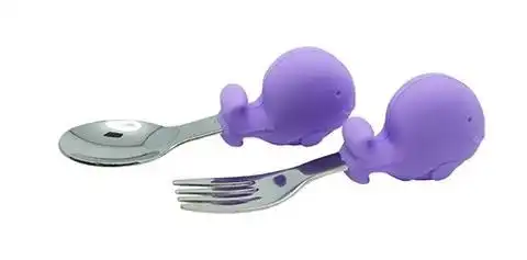 Marcus & Marcus Palm Grasp Spoon & Fork Set- Willo